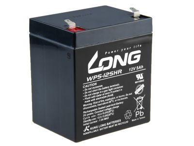 LONG batéria 12V 5Ah F1 HighRate (WP5-12SHR)