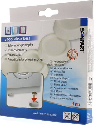 ScanPart Tlumicí podložky pod pračku, 4 ks