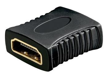PremiumCord Adapter HDMI - HDMI, F/F, pozlacené