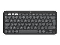Klávesnice - bezdrátový - Bluetooth LE - QWERTY - US mezinárodní - tonal graphite