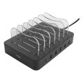 DELTACO DPS-0200, 5x USB A, Nabíjecí stanice, 50W
