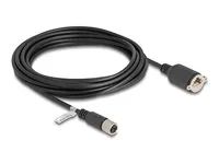 M12 Cable X-coded 8 pin female to RJ45 j