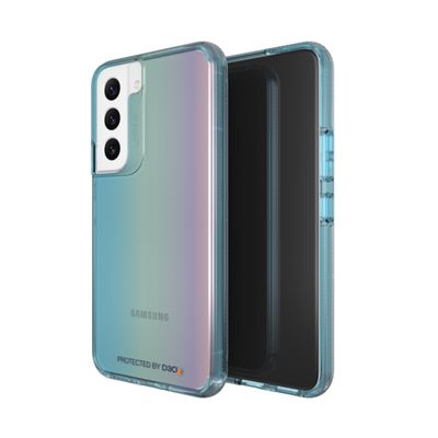 ZAGG GEAR4 Milan kryt Samsung S22 transparentní tyrkysová