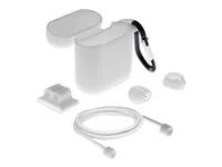 Sada příslušenství pro opravdová bezdrátová sluchátka - bílá - pro Apple AirPods (1. generace, 2. generace)