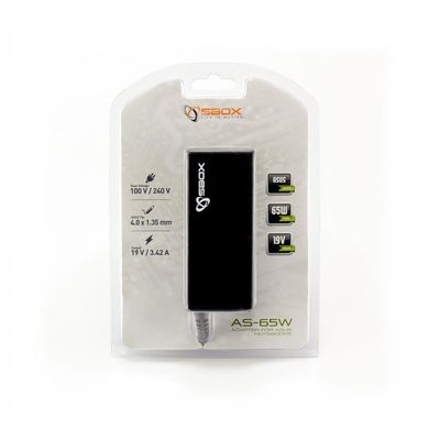 SBOX AS-65W, Adaptér pro notebooky ASUS 65W