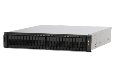 QNAP TS-h2490FU-7232P-256G (EPYC 3,2GHz, ZFS, 256GB ECC RAM, 24x 2,5" U.2, 2x 2,5GbE, 4x 25 GbE)