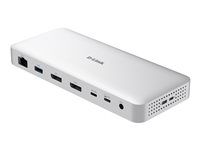 D-Link DUF-901 - Dokovací stanice - USB-C / USB-A - 2 x DP, USB4 - 1GbE, 2.5GbE, 10GbE, 40GbE - Evropa