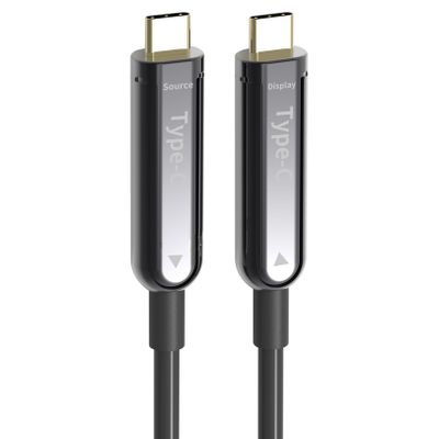 PremiumCord USB-C fiber optický AOC, 20m