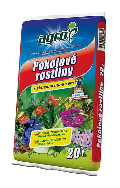 Substrát pro pokojové rostliny AGRO 20 l
