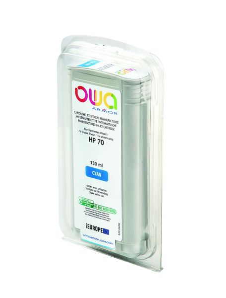 OWA Armor ink-jet kompatibilní s HP DJ Z 2100 cyan, 130 ml, komp.s C9452A