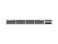 Network Essentials - přepínač - L3 - 48 x 10/100/1000 (PoE+) + 4 x Gigabit SFP (uplink) - Lze montovat do rozvaděče - PoE+ (370 W)