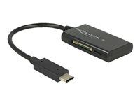Čtečka karet - all-in-1 (MMC, SD, miniSD, RS-MMC, TransFlash, MMCmobile, microSD, MMCmicro, SDHC, miniSDHC, microSDHC, SXC, microSDXC, SDHC UHS-I, microSDHC UHS-I) - USB-C
