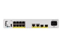 Cisco Catalyst 9200CX - Network Essentials - prepínac - kompaktní - L3 - rízený - 8 x 10/100/1000 (PoE+) + 2 x 1000Base-T + 2 x 10 Gigabit SFP+ (uplink) - Lze montovat do rozvadece - PoE+ (240 W) - repasováno