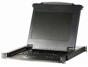 ATEN 17" šuplík do racku,16port KVM,USB+PS/2,touch