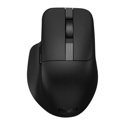 ASUS ProArt MD301/Ergonomická/Optická/Pro praváky/8 000 DPI/Drátové/Bezdrátové/Černá