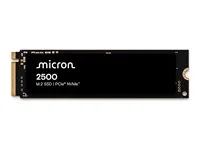 Micron 2500 - SSD - šifrovaný - 512 GB - interní - M.2 2280 - PCIe 4.0 (NVMe) - AES 256 bitů