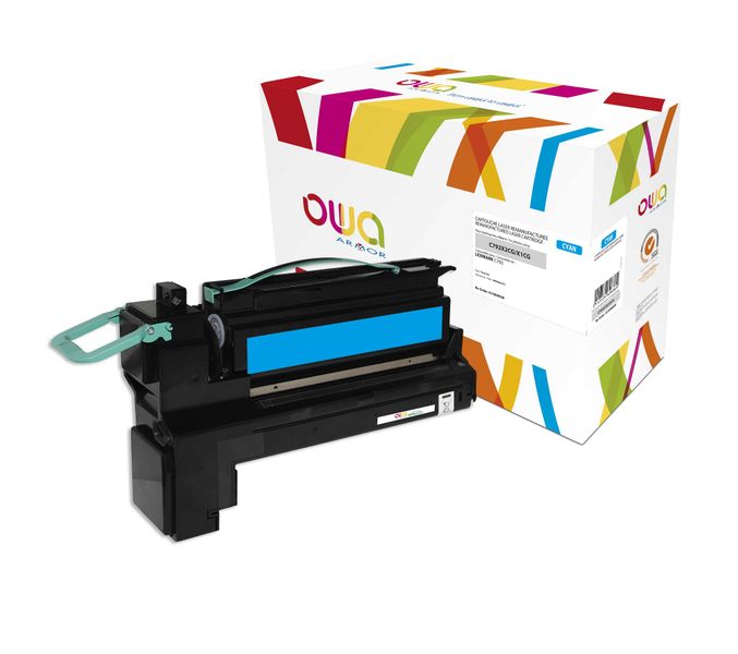 OWA Armor toner kompatibilní s Lexmark C792X2CG, 20000st, modrá/cyan