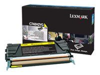 Vysoká výtěžnost - žlutá - originální - kazeta s barvivem LCCP, LRP - pro Lexmark C748de, C748dte, C748e, CS748de