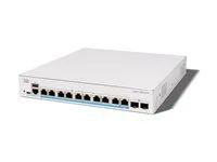 Cisco Catalyst 1300X-10NU-2X - Prepínac - L3 - rízený - 2 x 10 Gigabit SFP28 + 10 x 1/2.5/5GBase-T (PoE++) - Lze montovat do rozvadece - PoE++ (385 W)