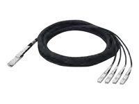 Síťový kabel - SFP+ do QSFP - 3 m - pro Allied Telesis AT-StackQS; CentreCOM AT-x550-18XTQ