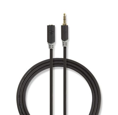 Kabel Jack 3,5mm konektor/Jack 3,5mm zásuvka 5m NEDIS CABW22050AT50