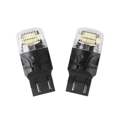 Autožárovka LED T20 (7443) 12V CARCLEVER 16LED 2835SMD bílá