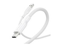 PanzerGlass empower kabel USB-A/USB-C, 1.2 m bílý
