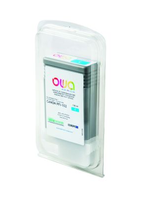 OWA Armor ink-jet kompatibilní s Canon iPF 500/600 cyan, 130ml, komp.s PFI102C
