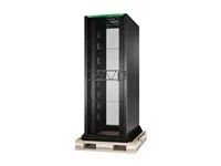 APC NetShelter SX Advanced - Rozvadec stojanový skrín - podlahové provedení - cerná - 48U - 19" - kompatibilní s TAA - pro P/N: SMT3000RMI2UC, SMX2KR2UNCX145, SRT3000RMXLA-NC, SRT3000RMXLT-NC, SRT5KRMXLTUS