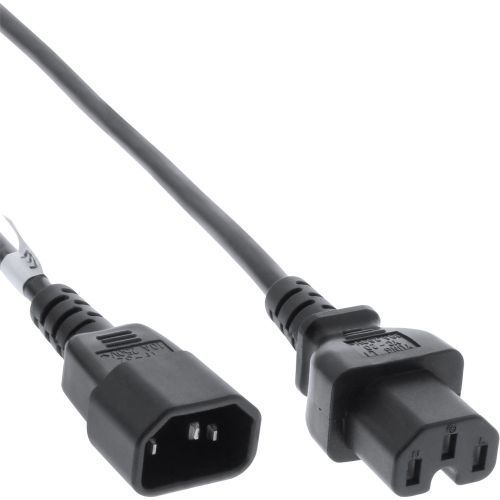 INLINE Síťový prodlužovací kabel C14-C15 2m