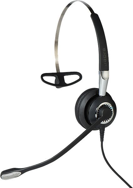 Jabra BIZ 2400 II/Mono/QD/Drát/Černá-stříbrná