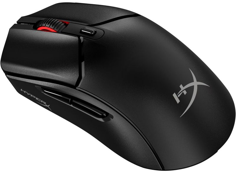 HyperX Pulsefire Haste 2 Core/Herní/Optická/12 000 DPI/USB+BT/Černá