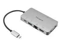 Dokovací stanice - USB-C 3.2 Gen 1 / Thunderbolt 3 - VGA, HDMI - 1GbE