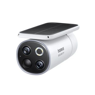 Baseus Venkovní kamera Security S1 Pro 3K (sada 2ks++centrální stanice) bílá