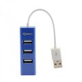 SBOX H-204BL blue USB 2.0 port 4x