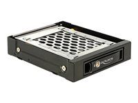 Skladovací mobilní rack - 2.5" - černá