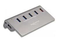 USB 10 Gbps Hub with 4 USB Type-A Ports