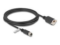 M12 Cable D-coded 4 pin female to RJ45 j