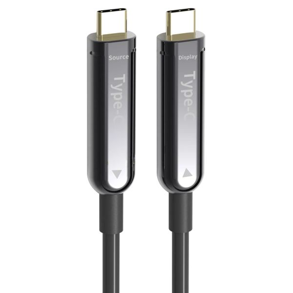 PremiumCord USB-C fiber optický AOC, 15m