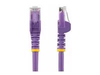 15m Purple Snagless Cat6 UTP Patch Cable - N6PATC15MPL