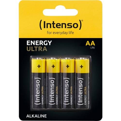 INTENSO Energy Ultra AA, Alkalické baterie 4 ks