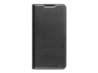 Pouzdro s klopou pro mobilní telefon - polyuretan (PU), plast - černá - pro Samsung Galaxy A35