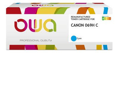 OWA Armor toner kompatibilní s Canon CRG-069H C, 5500st, modrá/cyan