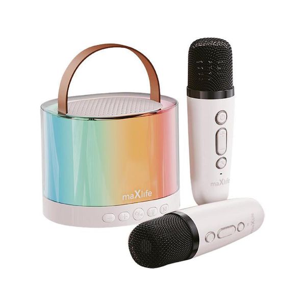 Karaoke set MAXLIFE MXKS-200 White