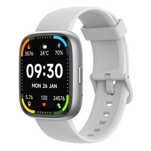 MAXCOM EW06 EcoWatch6, Chytré hodinky, stříbrné