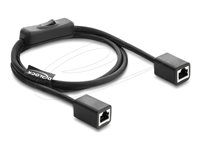 RJ45 Cable jack to jack with switch Cat.