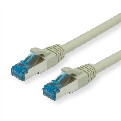 S/FTP (PiMF) patch kabel LSOH 3m cat.6a, šedý, Cu