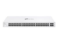 Přepínač - inteligentní - 48 x 10/100/1000Base-T + 4 x 1 Gigabit SFP - Lze montovat do rozvaděče
