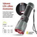 LED nabíjecí kovové svítidlo 3000 lm, 5000 mAh