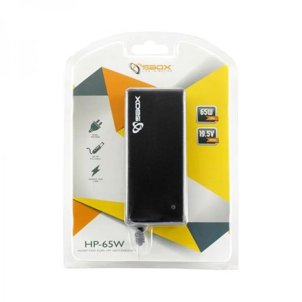SBOX HP-65W Adaptér pro notebooky HP 65W